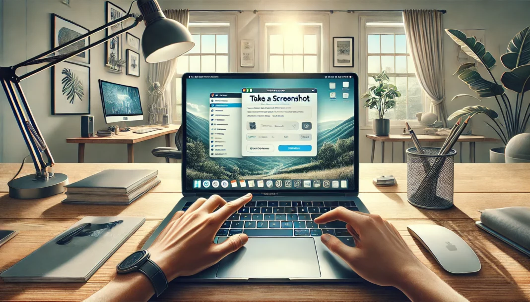 Cara Screenshot di Laptop MacBook Air