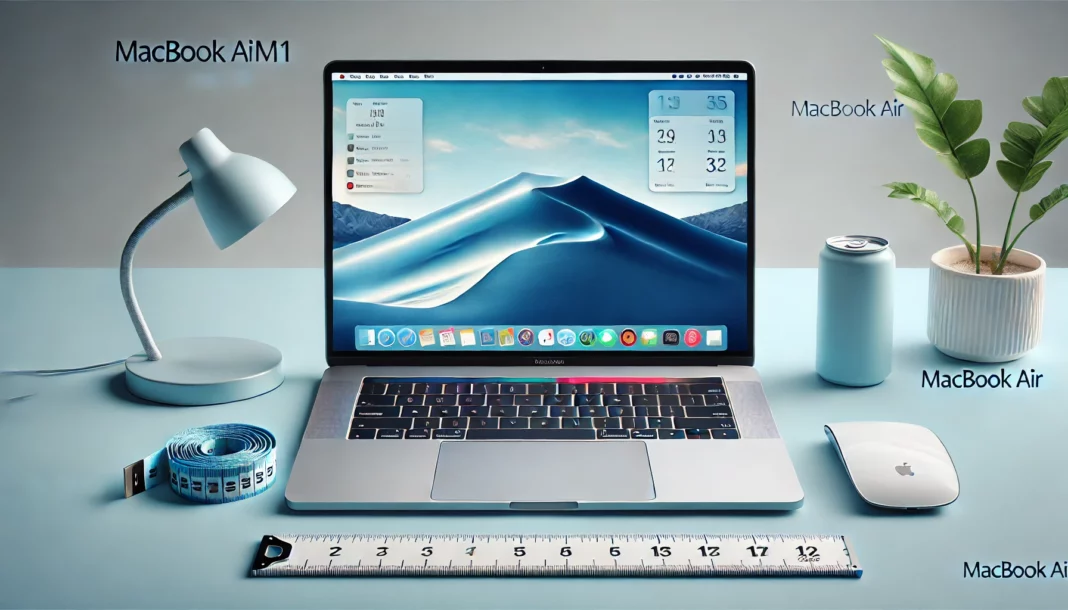 macbook air m1 berapa inch