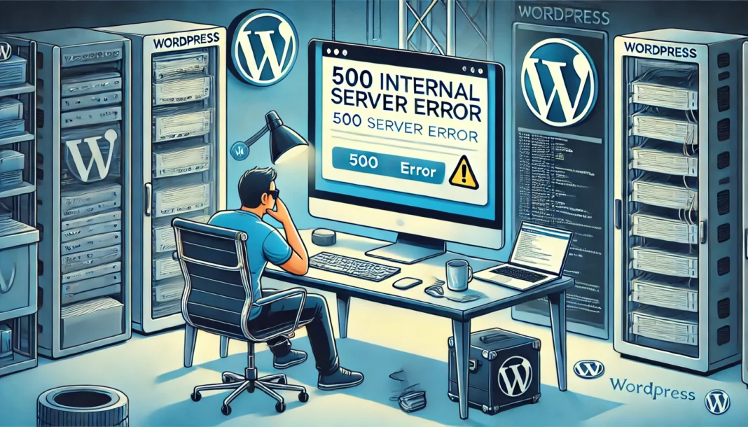 wordpress server error 500