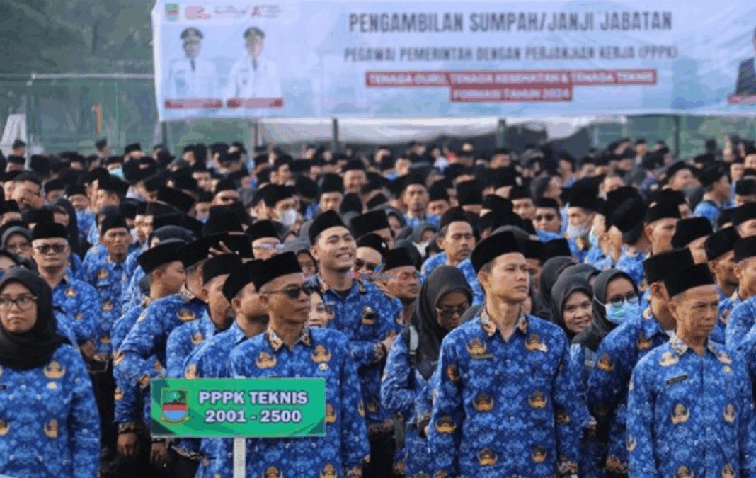 jadwal pelantikan pppk paruh waktu 2025
