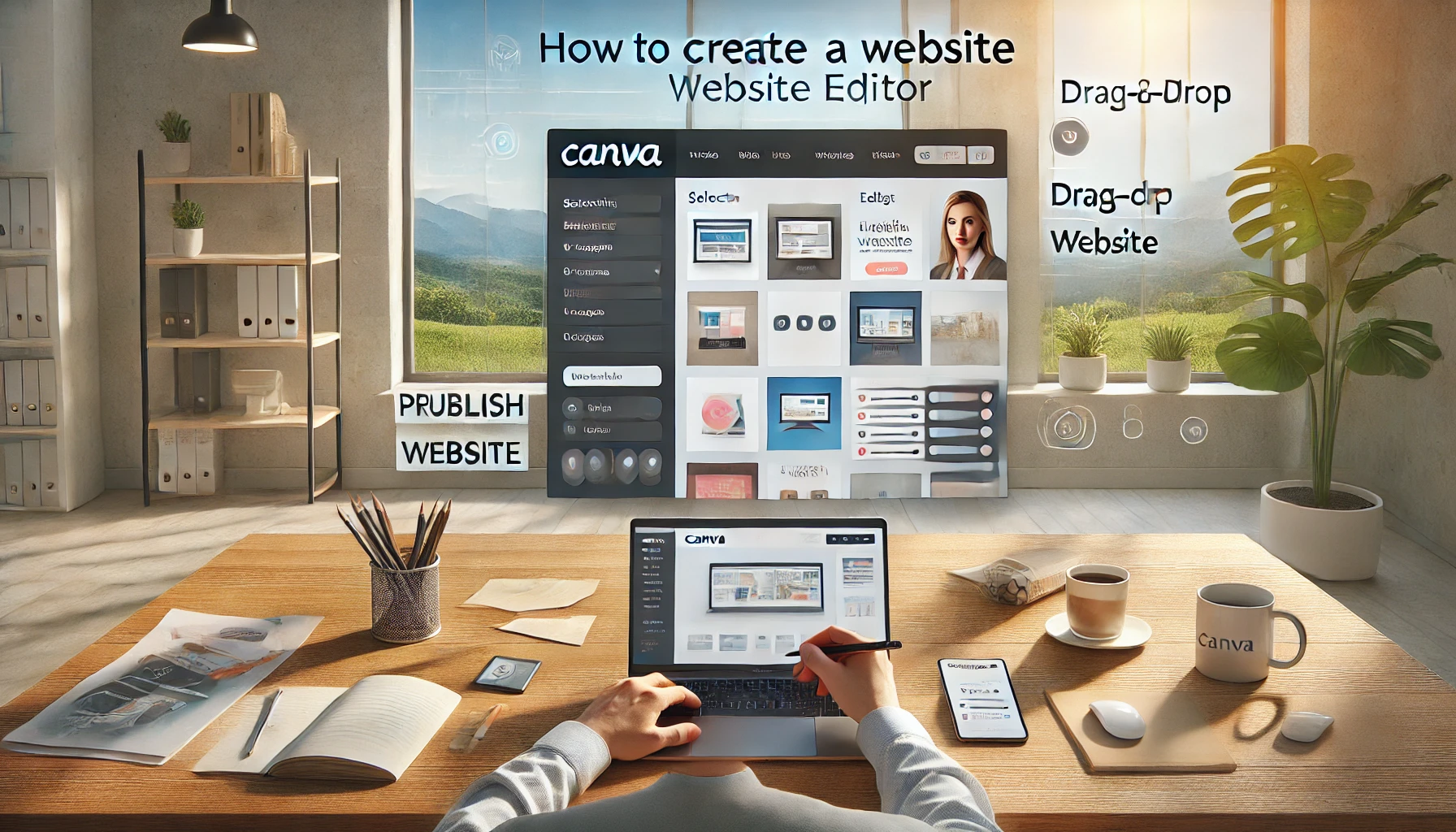 Cara Membuat Website di Canva