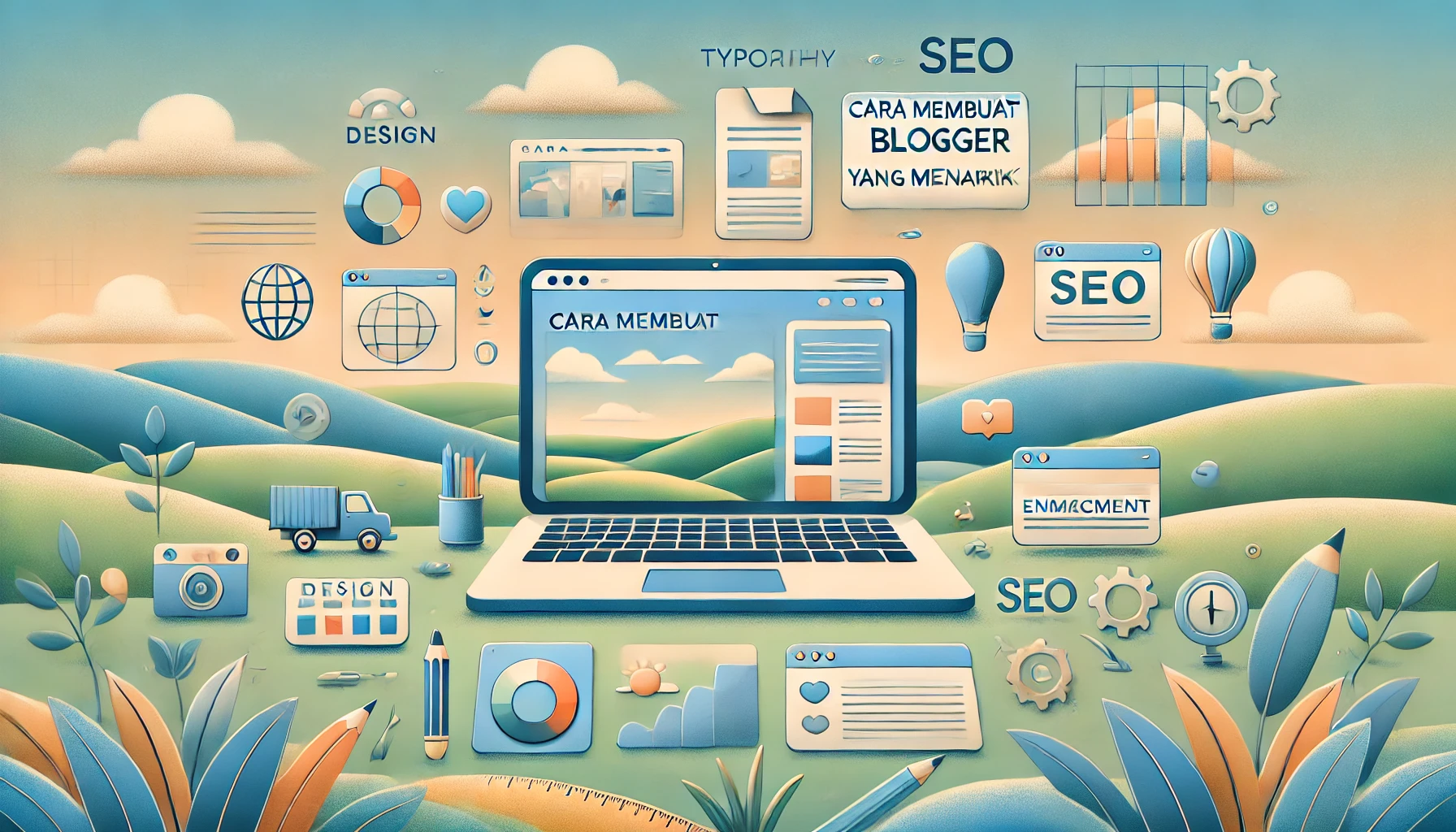 Cara Membuat Blogger yang Menarik