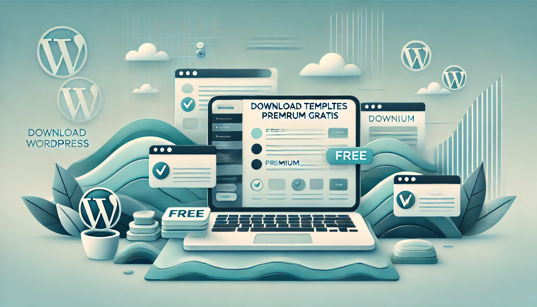 Download Template WordPress Premium Gratis