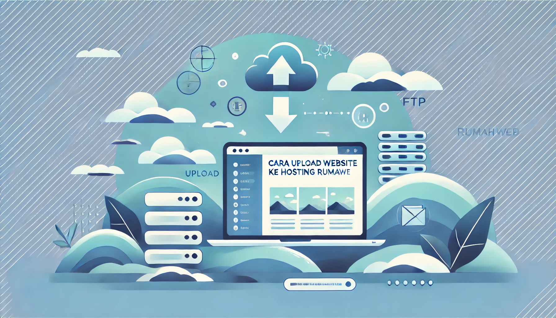 Upload Website Hosting Rumahweb
