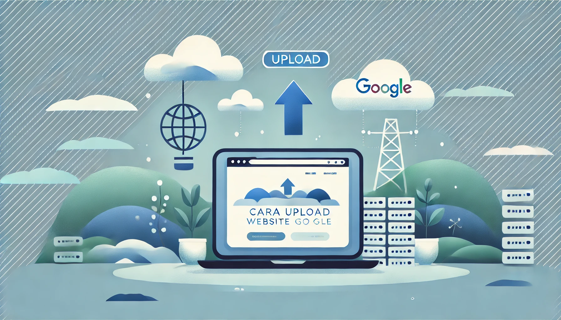 Upload Website Ke Google