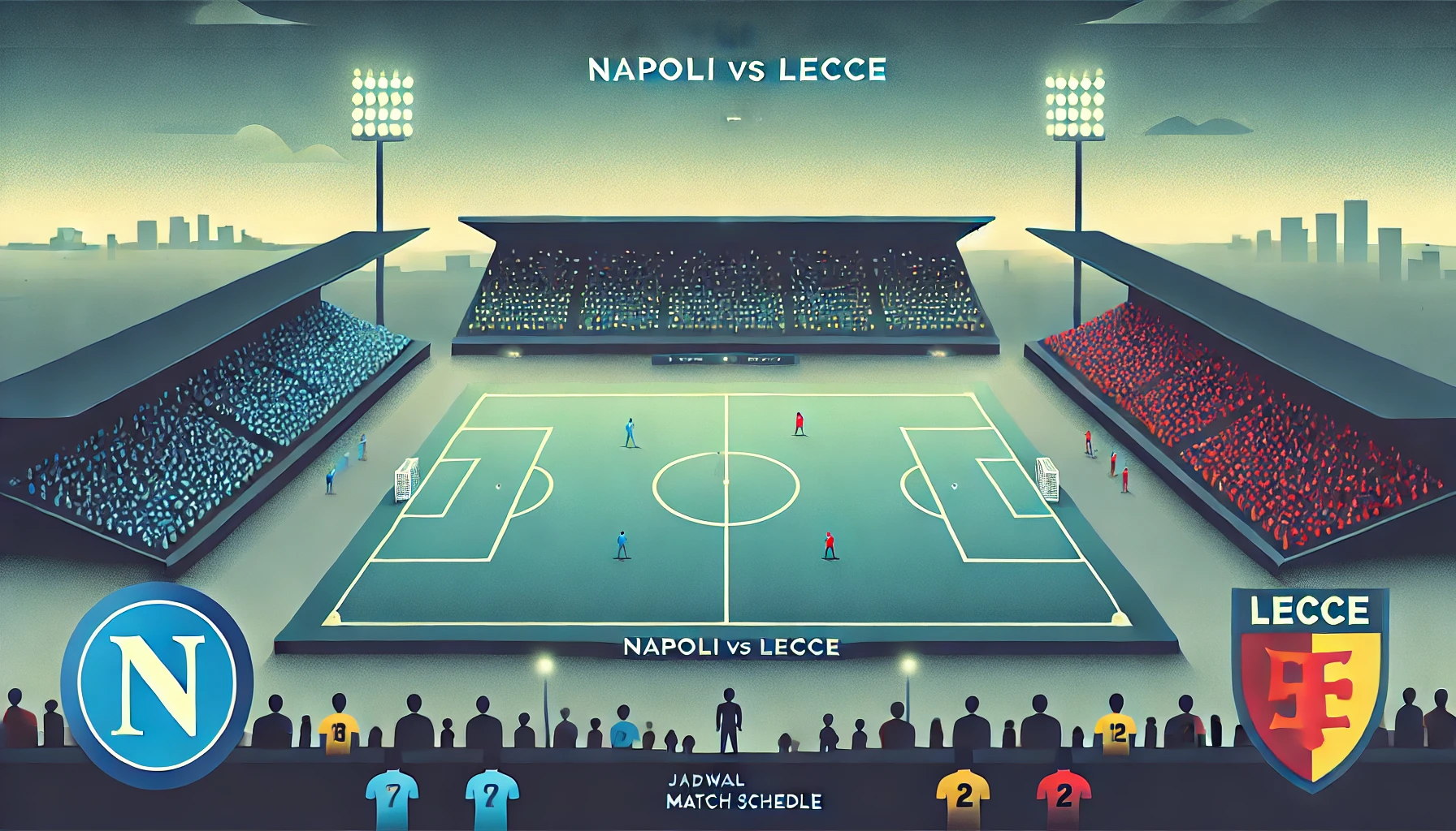 Jadwal napoli vs lecce