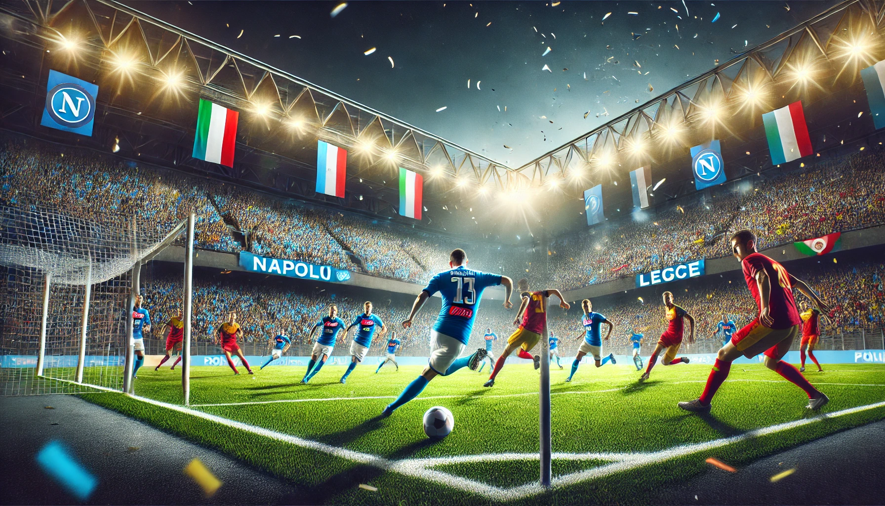 Pertandingan Napoli vs Lecce
