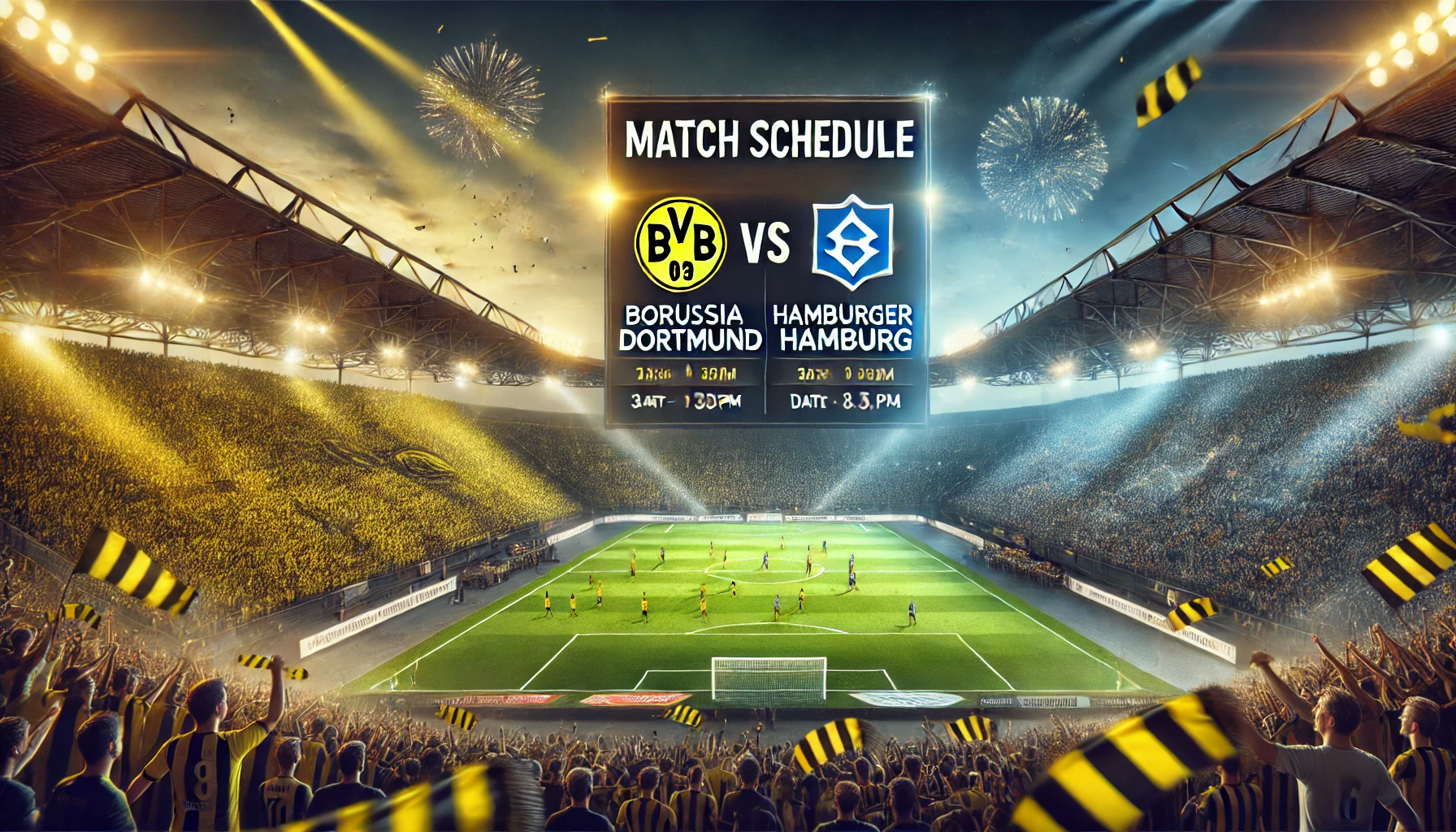 Jadwal Dortmun vs Hamburger