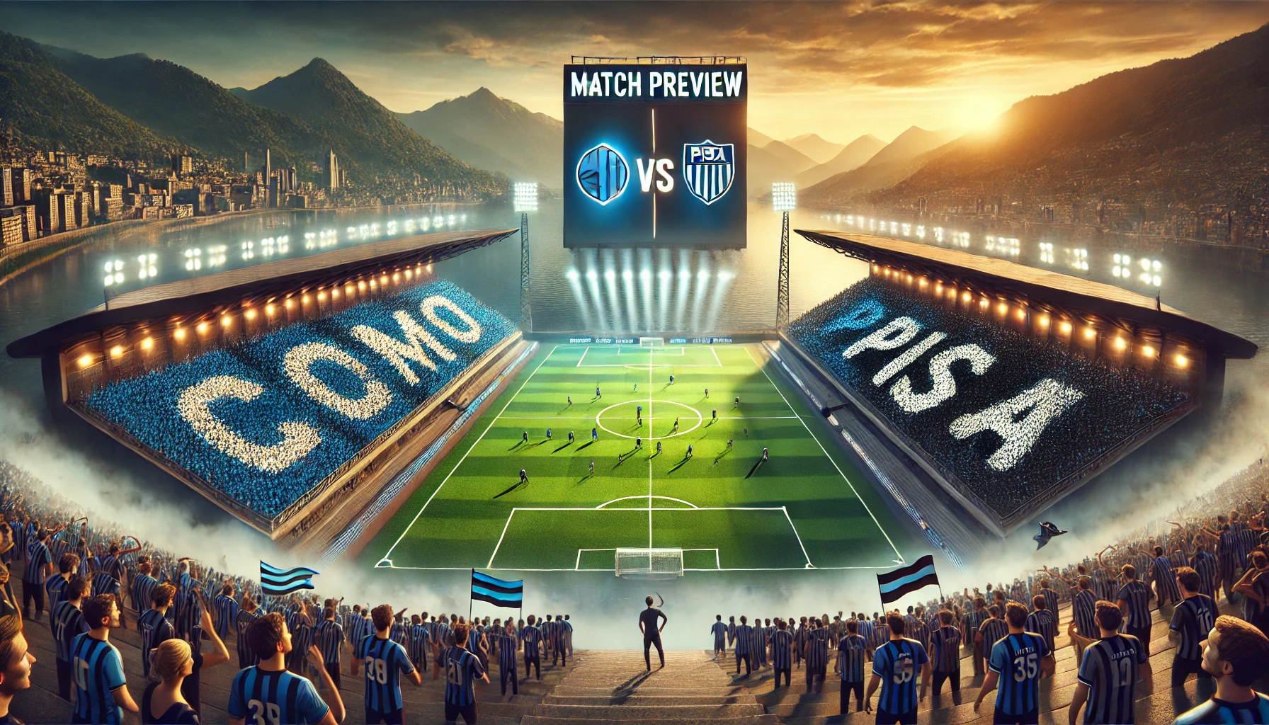 Pertandingan Como vs Pisa