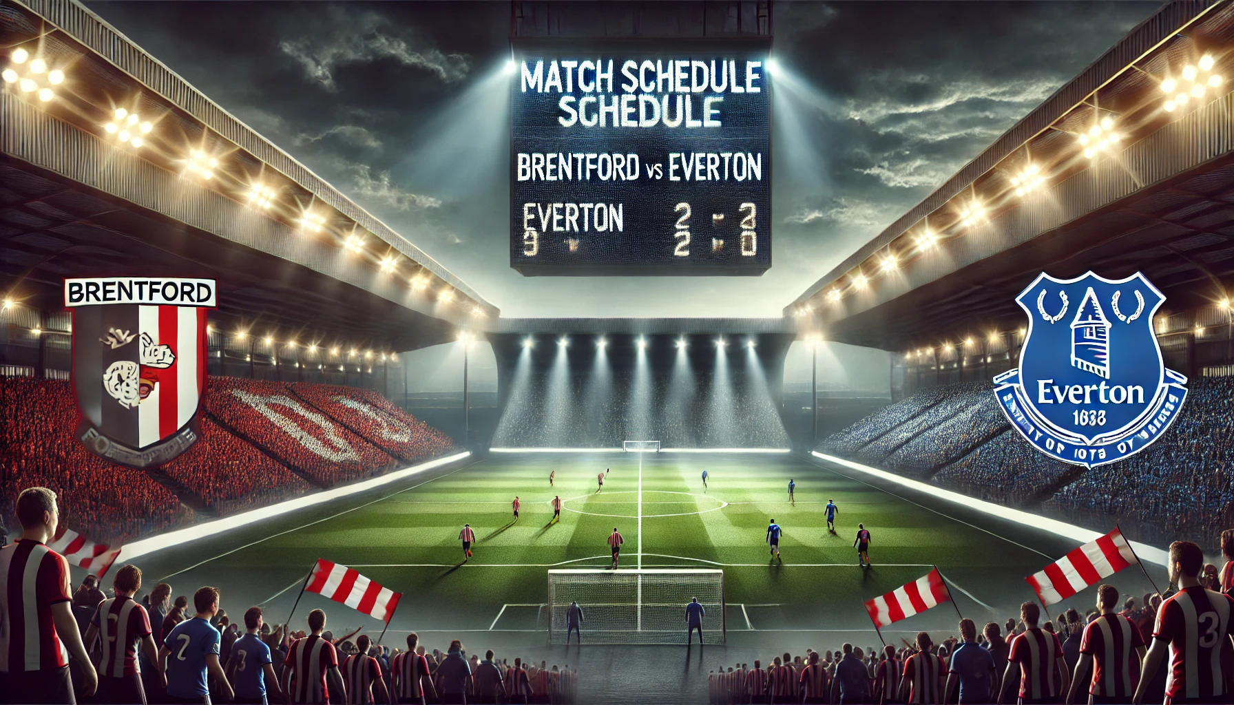 Jadwal Brentford vs Everton
