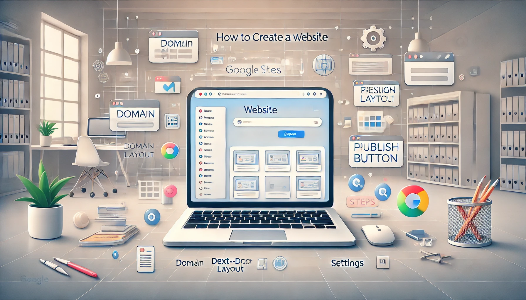 Buat Website Di Google