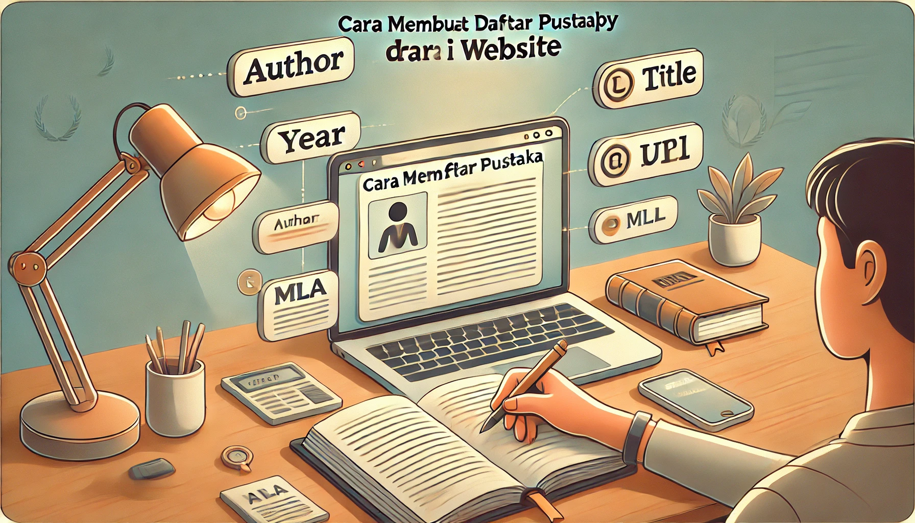 Cara Buat Daftar Pustaka Dari Website