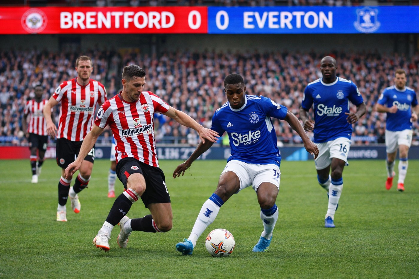 Pertandingan Brentford vs Everton