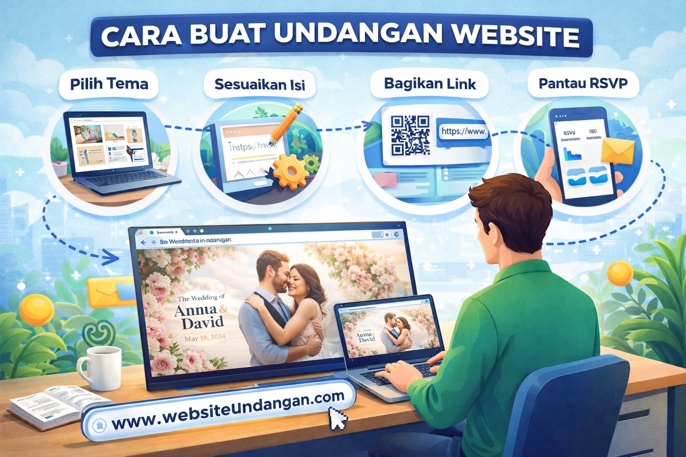 Cara Buat Undangan Website