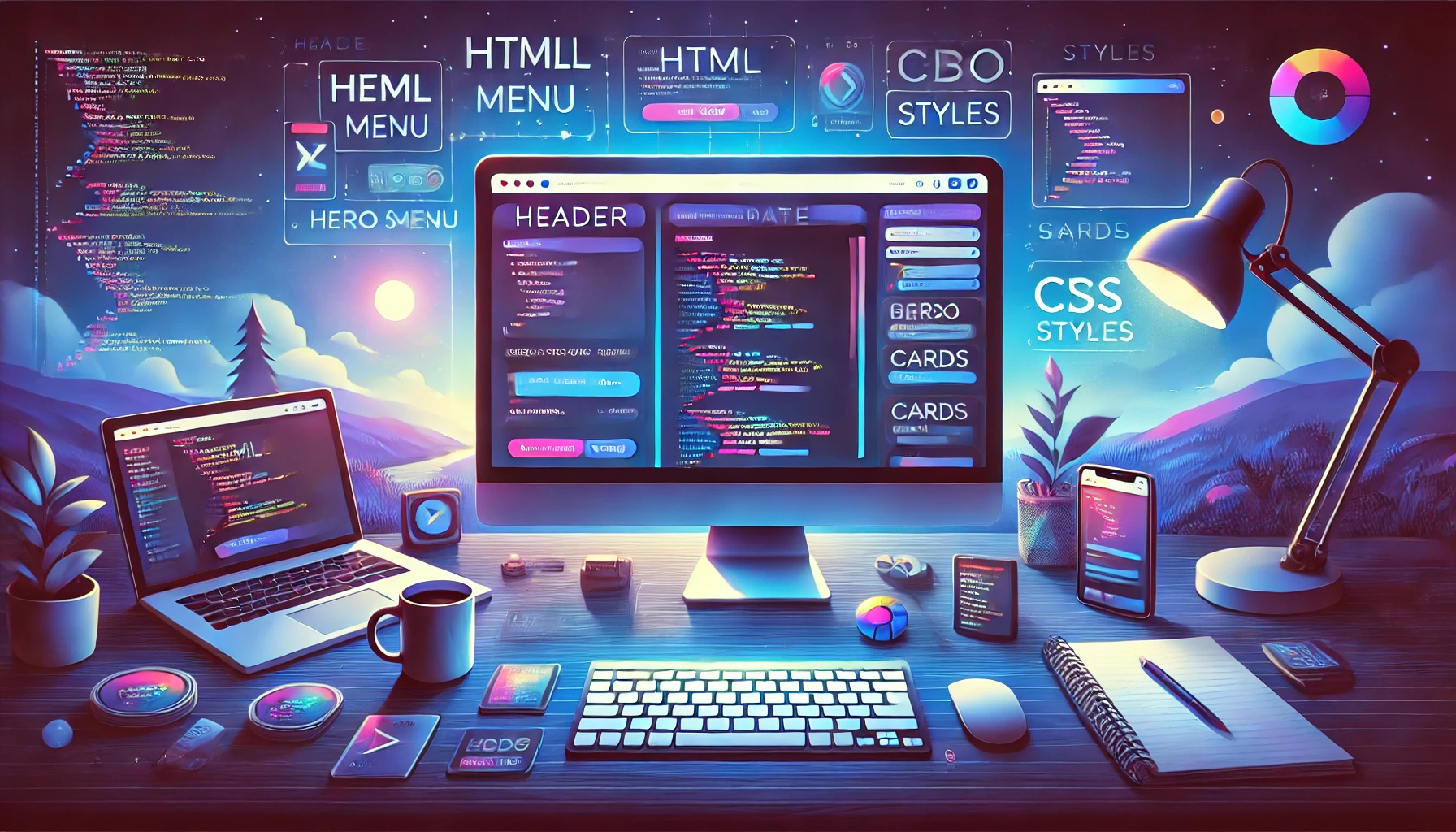 Template Website HTML CSS