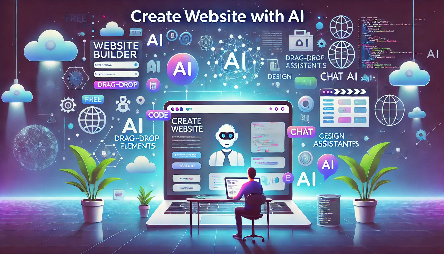 Cara Buat Website Gratis AI