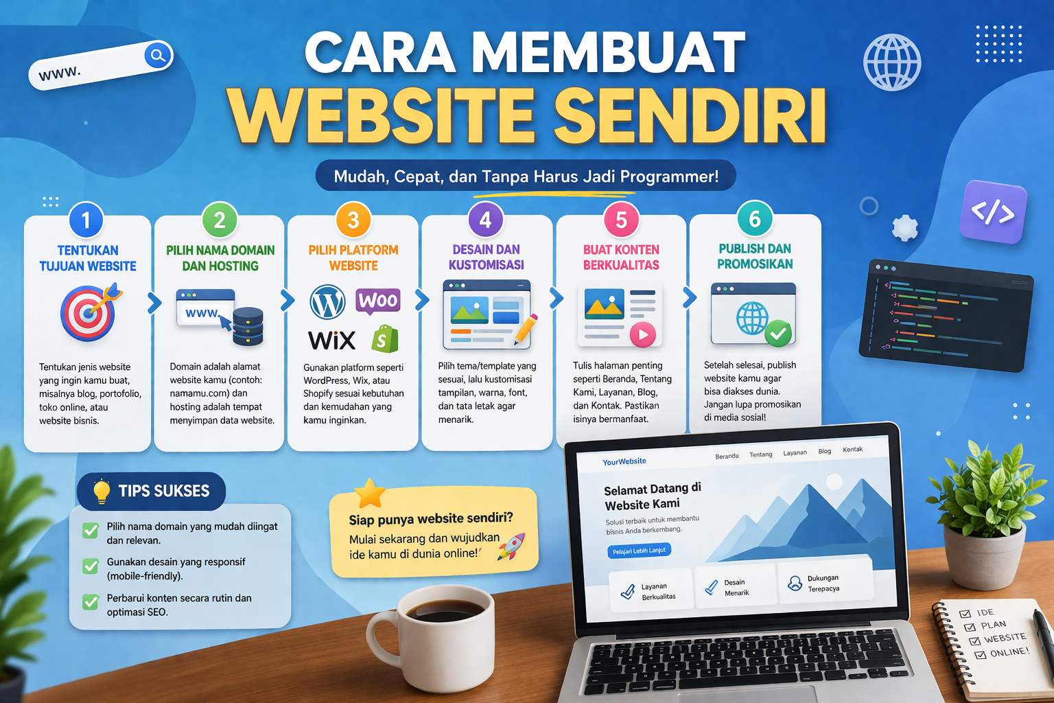 Cara Membuat Website Sendiri