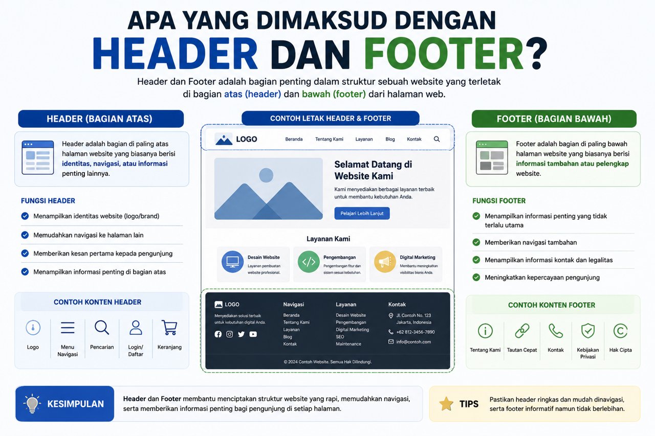 Apa Yang Dimaksud Dengan Footer Dan Header
