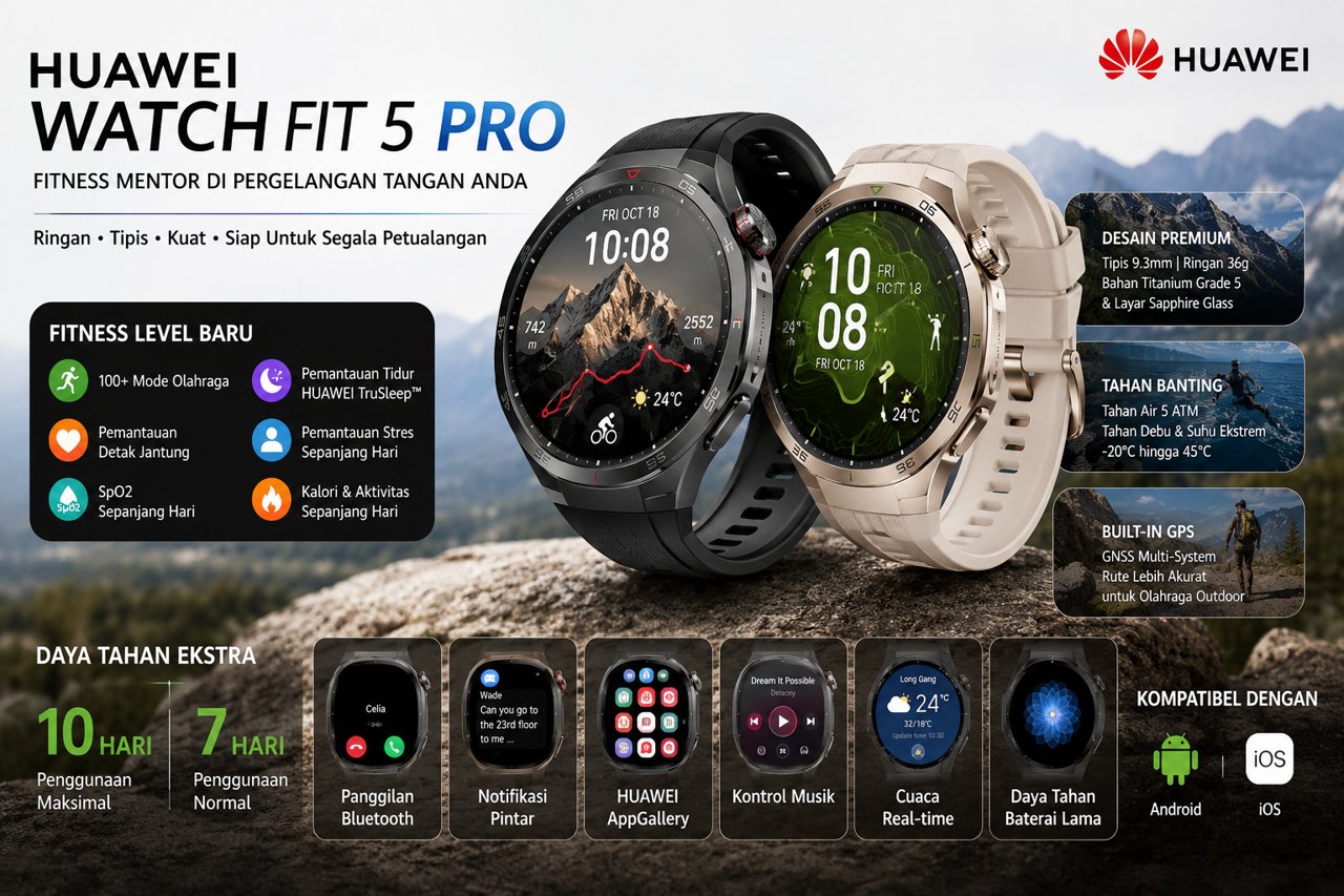Huawei Watch Fit 5 Pro