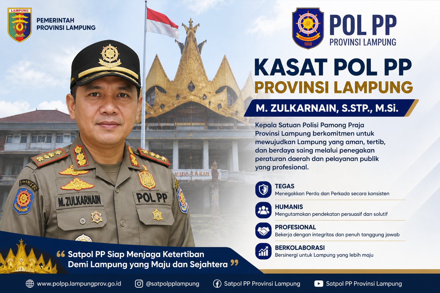 Kasat Pol PP Provinsi Lampung