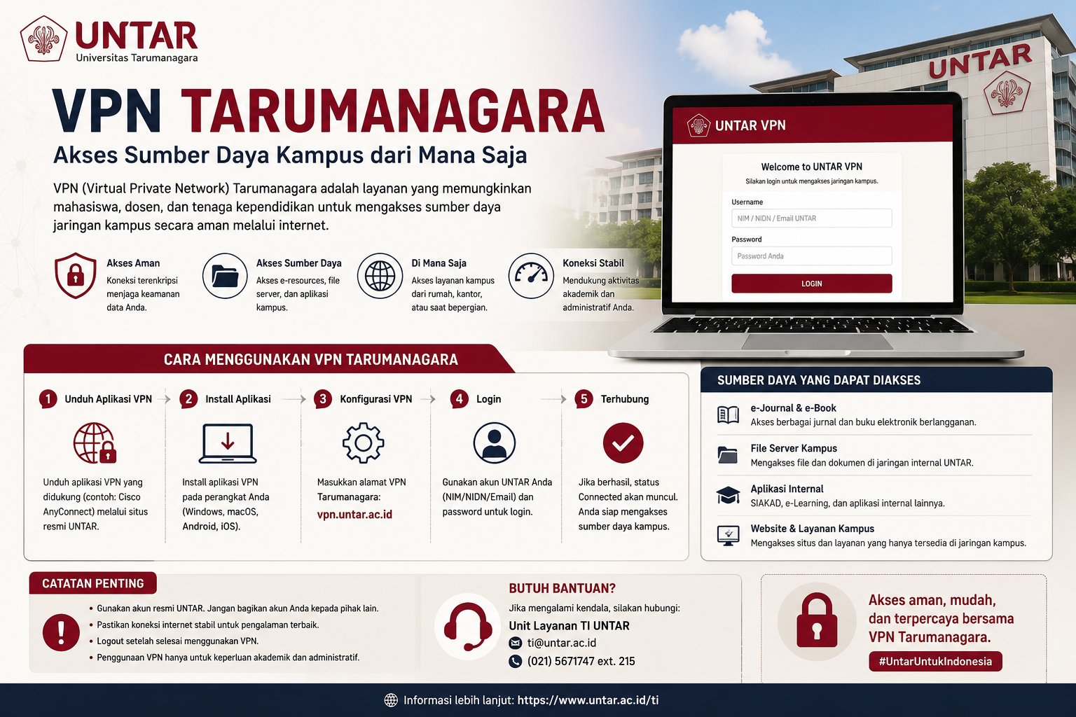 VPN Tarumanagara KlikBCA Bisnis Untuk Akses Aman