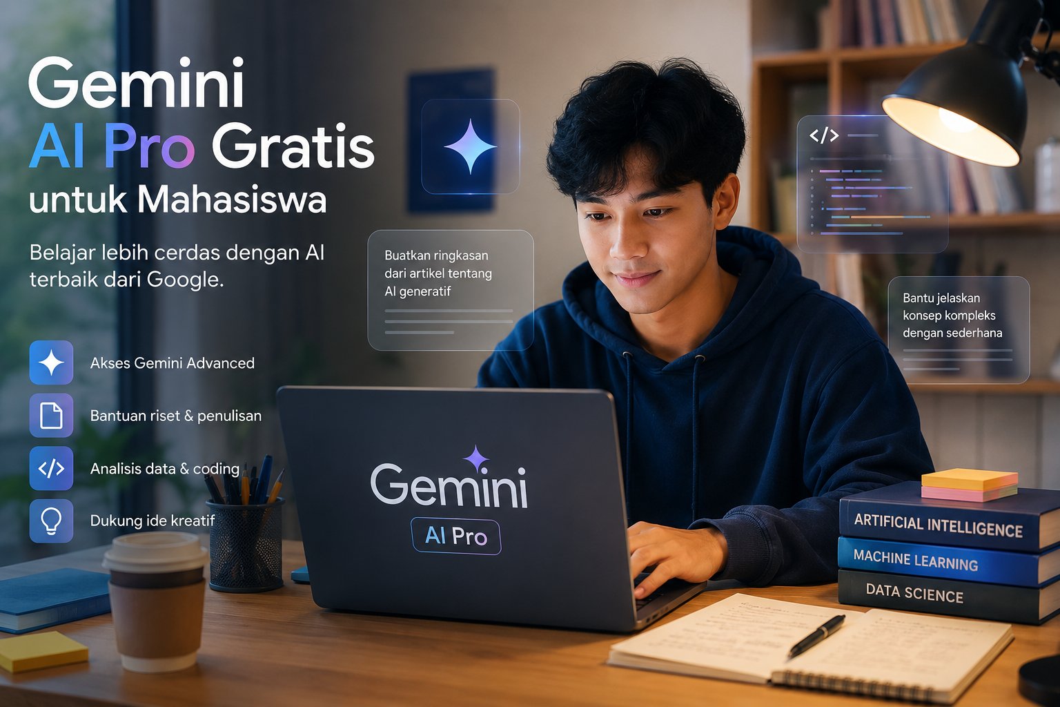 Gemini AI Pro Gratis Untuk Mahasiswa Cara Daftar