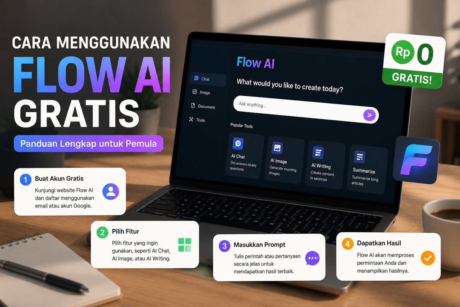Cara Menggunakan Flow AI