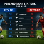 Perbandingan Statistik Dua Klub