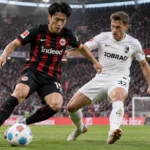 Pertandingan Eintracht vs Freuburg