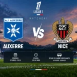 Jadwal Auxerre vs Nice