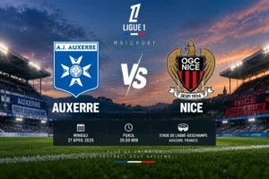 Jadwal Auxerre vs Nice