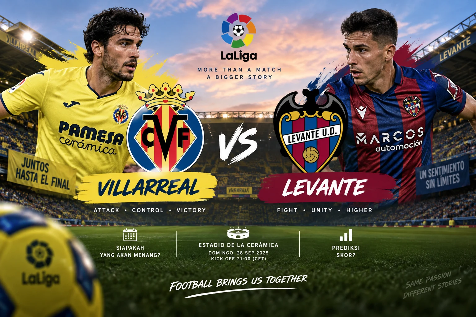 Prediksi Villarreal vs Levante Jadi Laga Menarik La Liga