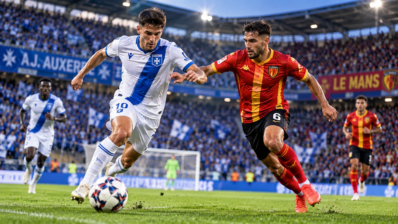 Pertandingan Auxerre vs Le Mans