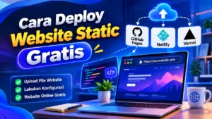 Cara Deploy Website Static