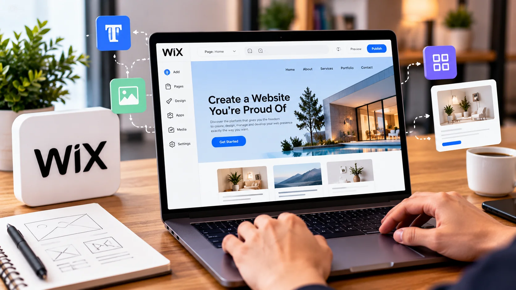Cara Membuat Website Wix