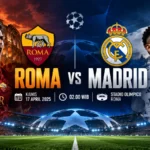 Jadwal Roma vs Madrid