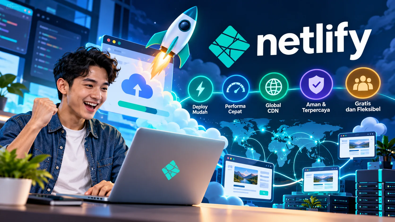 Keuntungan Deploy Di Netlify