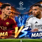 Pertandingan Roma vs Madrid