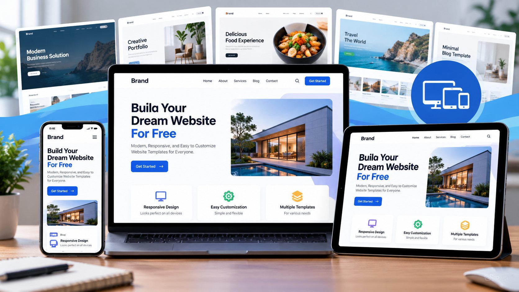 Template Web Gratis Responsive
